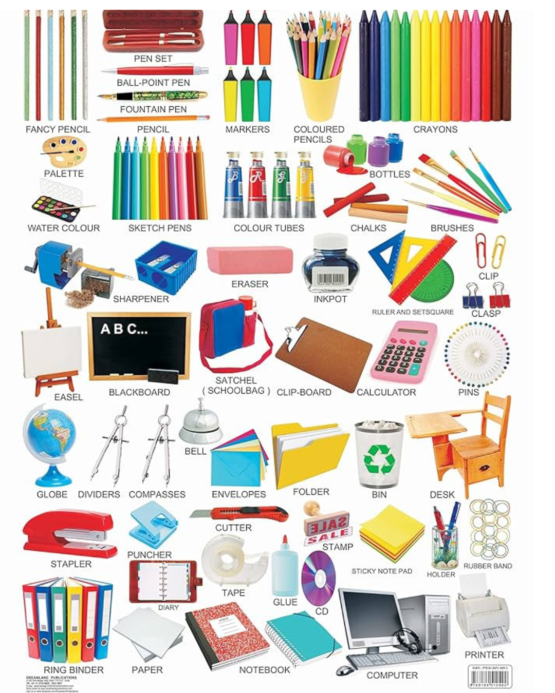 Stationery and office equipment