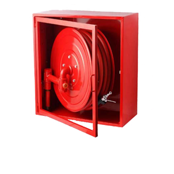 Hose reel cabinet